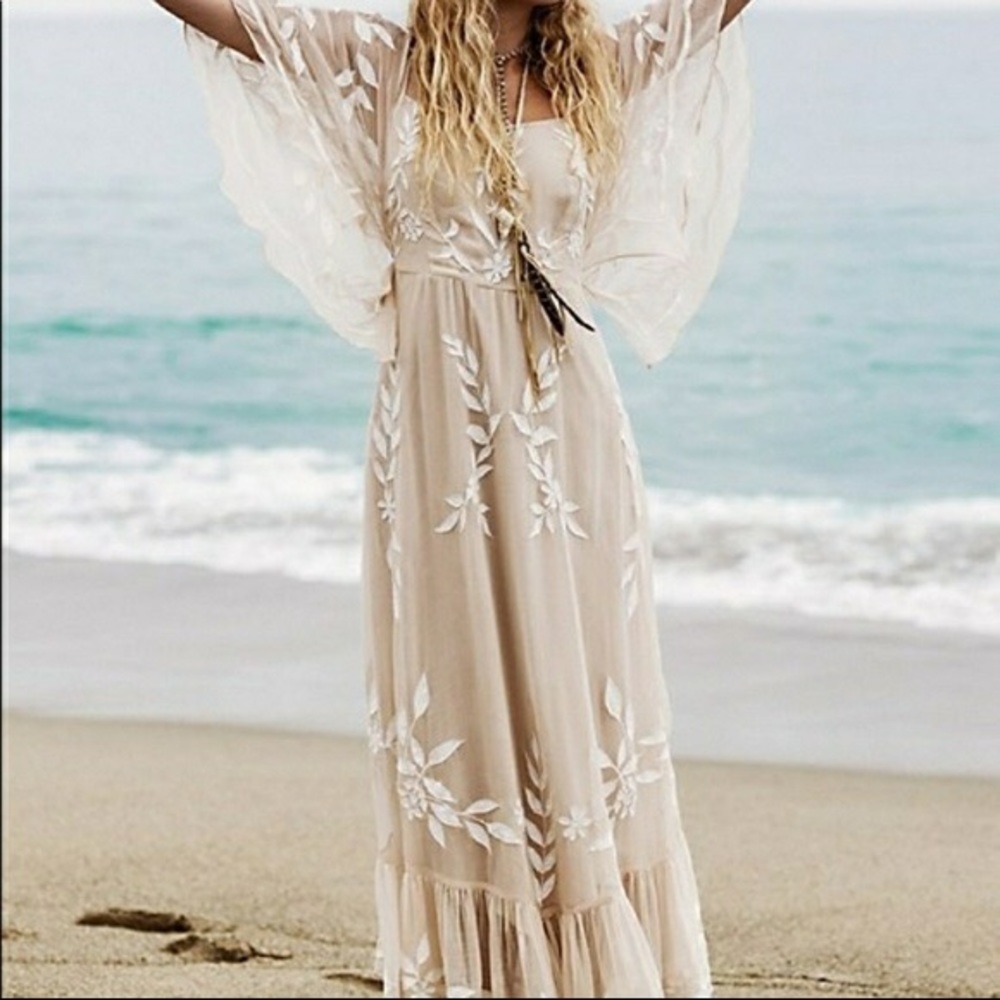 ISO free people enchanted forest gown dress